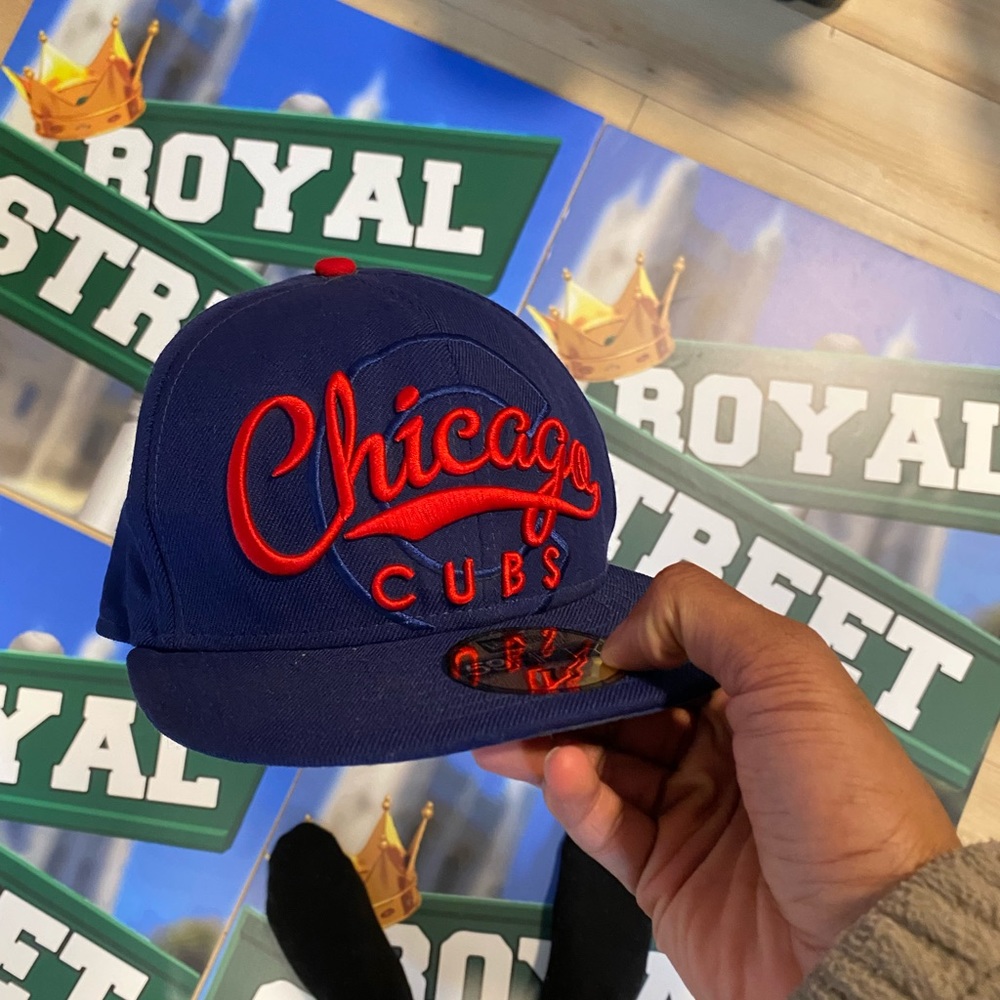 Vintage Chicago Cubs fitted hat